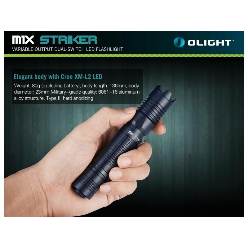 Svítilna OLIGHT M1X Striker 1000 lm 9
