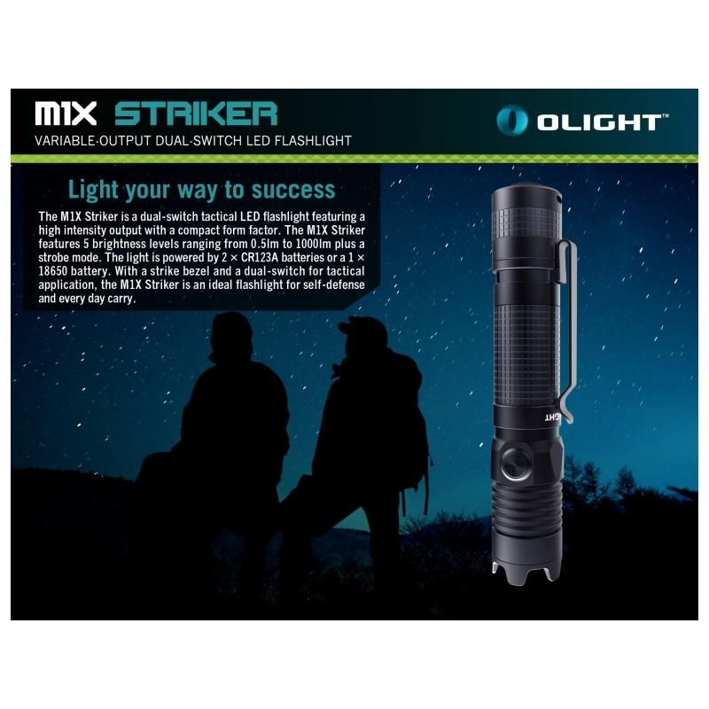 Svítilna OLIGHT M1X Striker 1000 lm 11