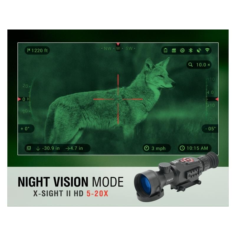 Noční vidění ATN X-Sight II HD 5-20x 7