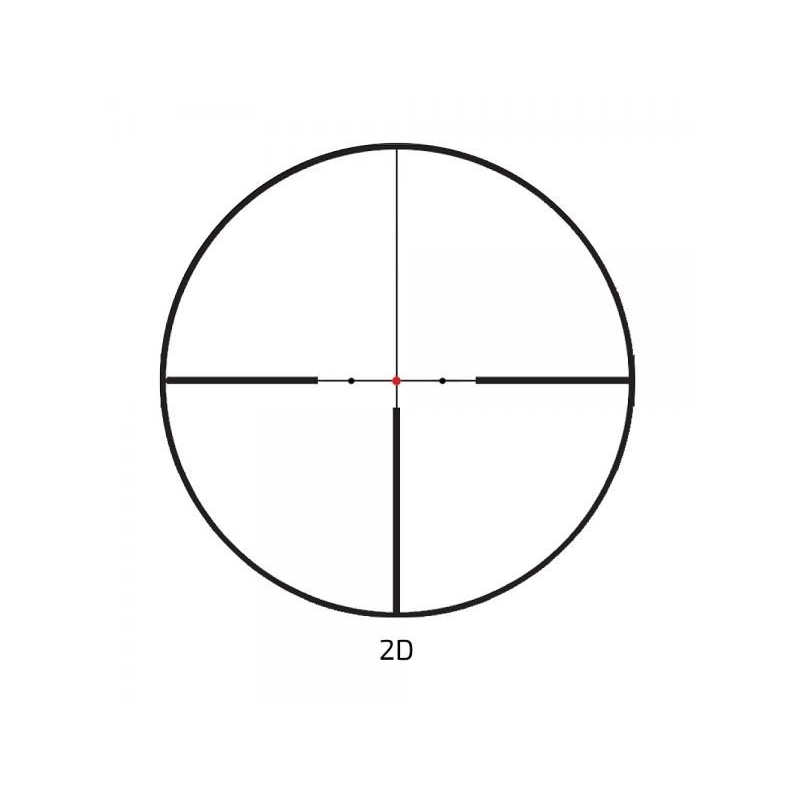 Puškohled Delta Optical Titanium 1,5-9x45 - 2D 5