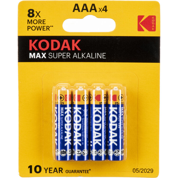 Baterie Kodak Max AAA - alkalická, 1 ks