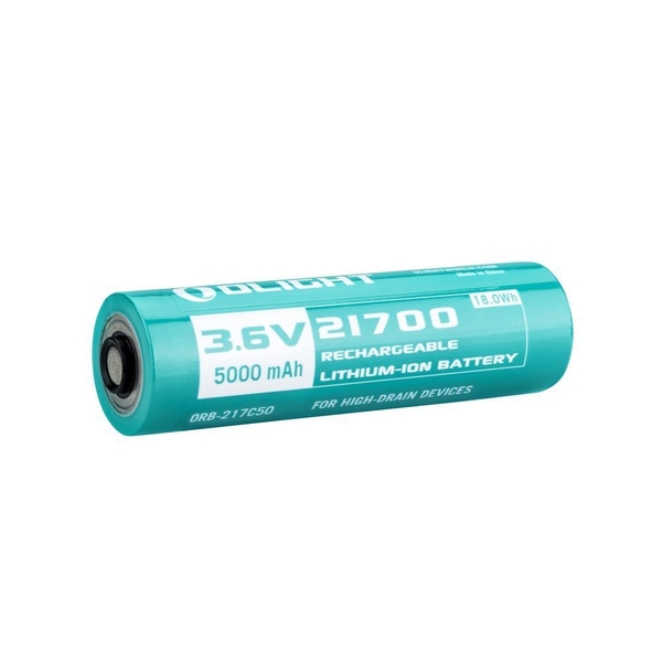 Baterie Olight 21700 - dobíjecí 5000 mAh 3,6V litium