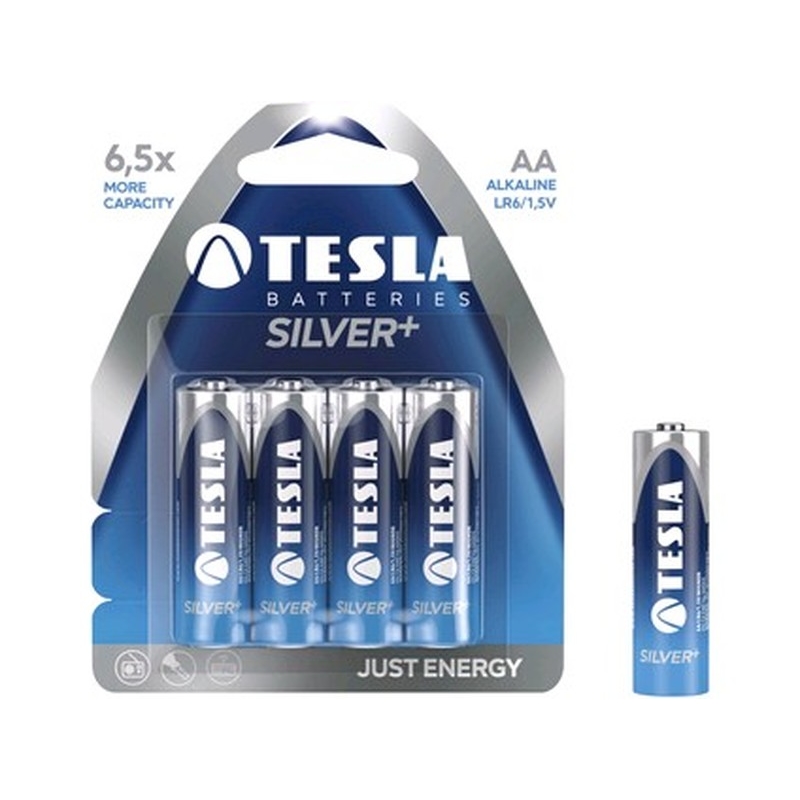Baterie TESLA - alkalická AA