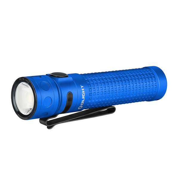 LED svítilna Olight Baton Pro 2000 lm modrá - Limitovaná edice 2
