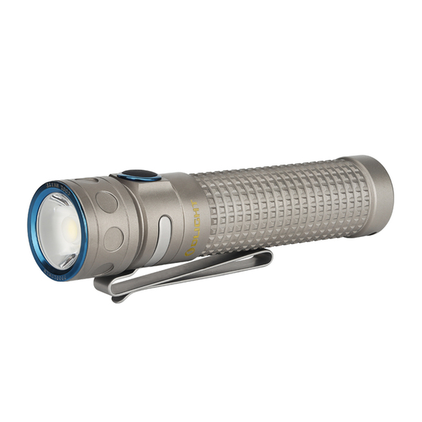 LED svítilna Olight Baton Pro 2000 lm titanium - Limitovaná edice 4