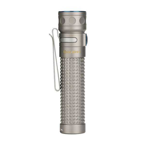 LED svítilna Olight Baton Pro 2000 lm titanium - Limitovaná edice 5