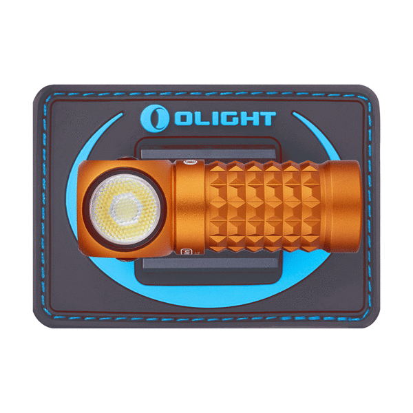 Dobíjecí LED čelovka Olight Perun mini Orange 1000 lm - limitovaná edice 1