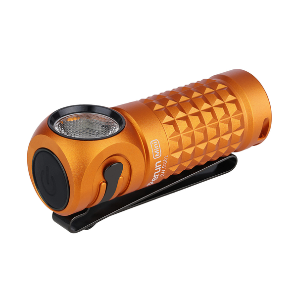 Dobíjecí LED čelovka Olight Perun mini Orange 1000 lm - limitovaná edice 9