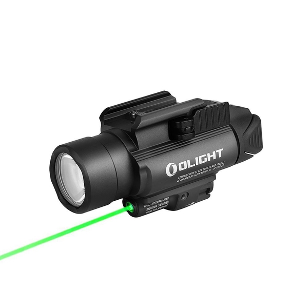 Světlo na zbraň Olight BALDR Pro 1350 lm - zelený laser