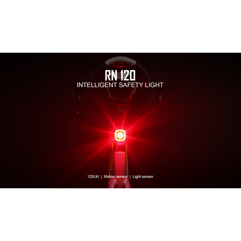 Inteligentní zadní světlo na kolo Olight RN 120 120lm 3