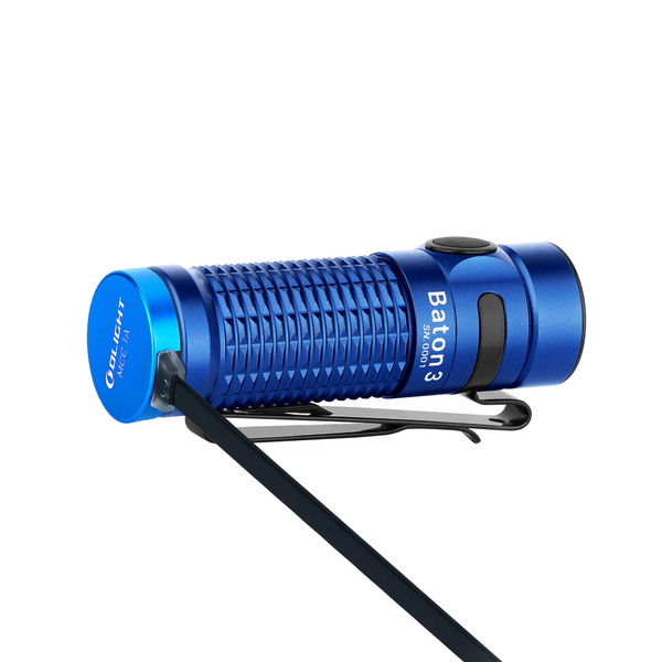 LED svítilna Olight Baton 3 Blue Premium Edition 1200 lm - limitovaná edice 7