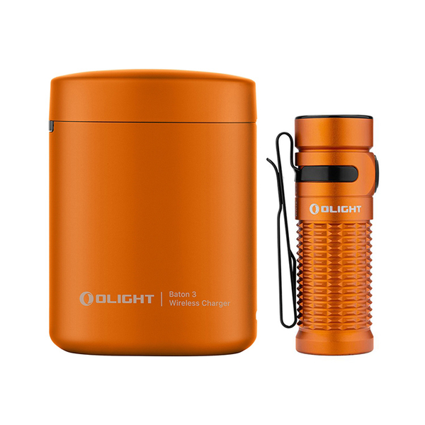 LED svítilna Olight Baton 3 Orange Premium Edition 1200 lm - limitovaná edice 2