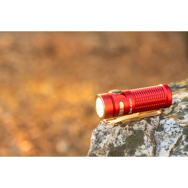 LED svítilná Olight Baton 3 Red 1200 lm - limitovaná edice 6