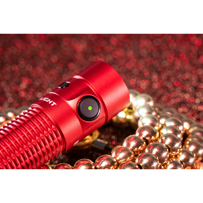 LED svítilna Olight Warrior Mini 1500 lm Red - limitovaná edice 10