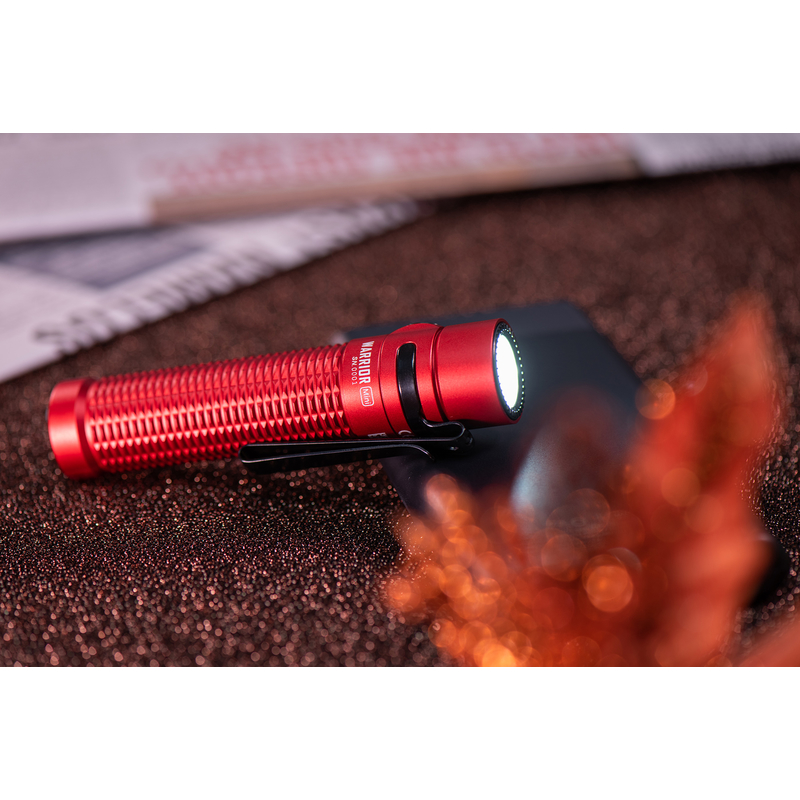 LED svítilna Olight Warrior Mini 1500 lm Red - limitovaná edice 21