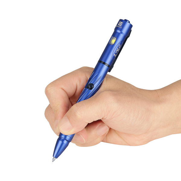 LED pero Olight O Pen 2 120 lm modré - limitovaná edice