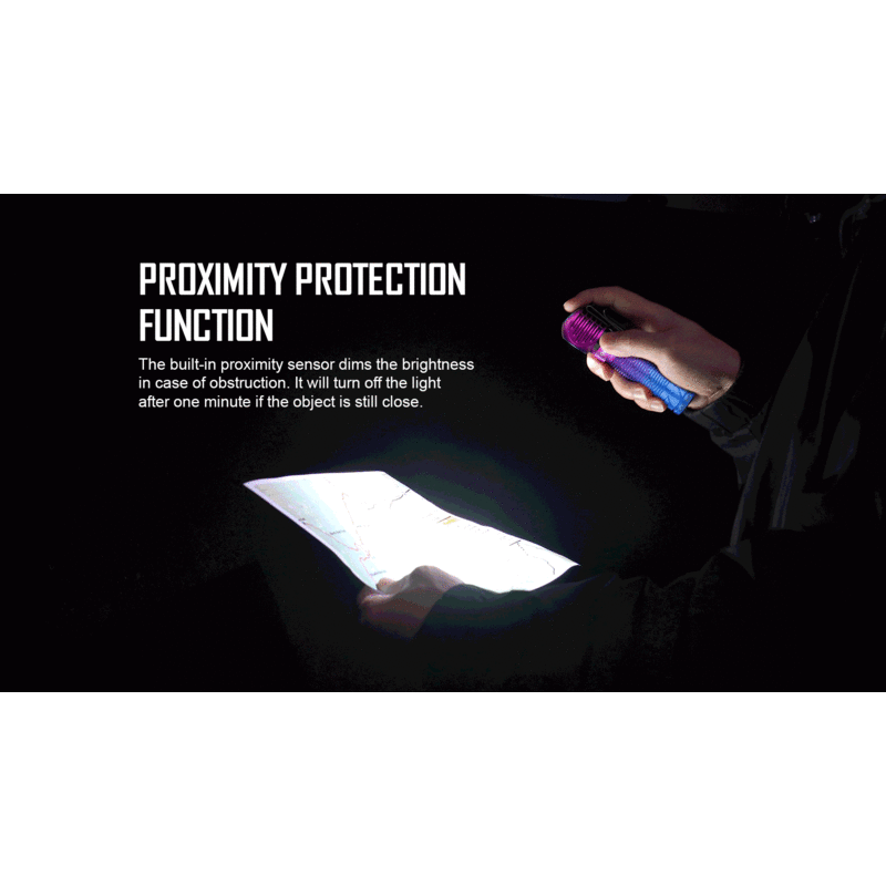 Dobíjecí LED čelovka Olight Perun 2 Kit Purple gradient 2500 lm - limitovaná edice 5