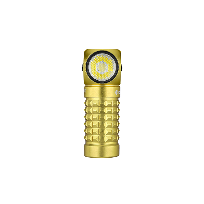 Dobíjecí LED čelovka Olight Perun mini KIT 1000 lm limitovaná edice - žlutá