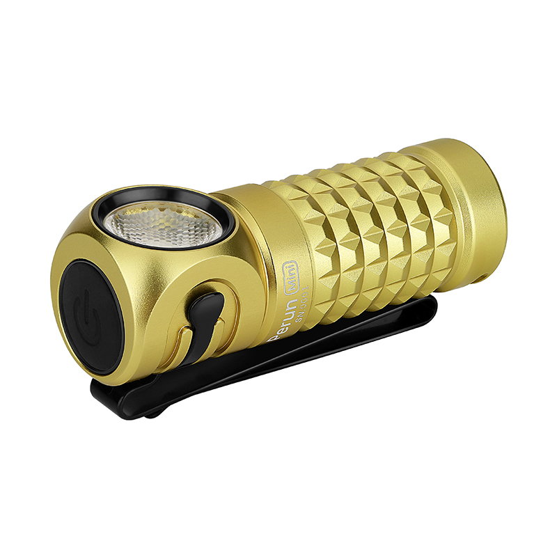 Dobíjecí LED čelovka Olight Perun mini KIT 1000 lm limitovaná edice - žlutá 3