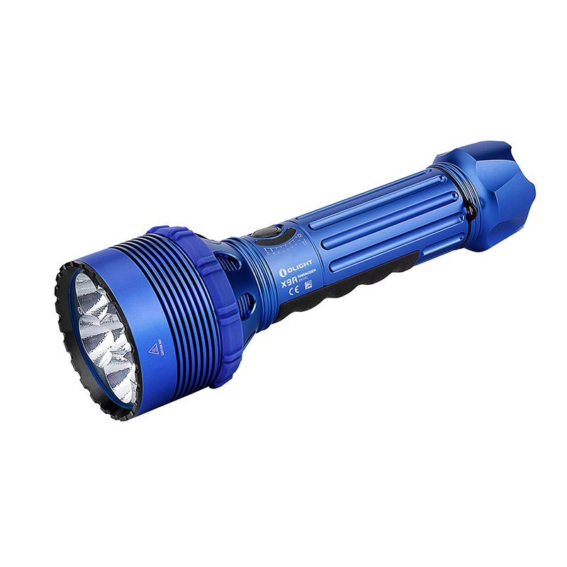 Nejvýkonnější LED svítilna Olight X9R Marauder 25000 lm Blue - limitovaná edice