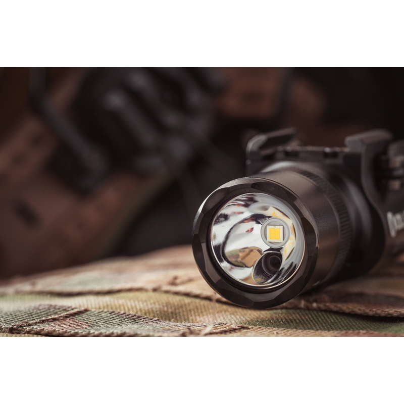 Světlo na zbraň Olight BALDR PRO R Black 1350 lm – zelený laser 12