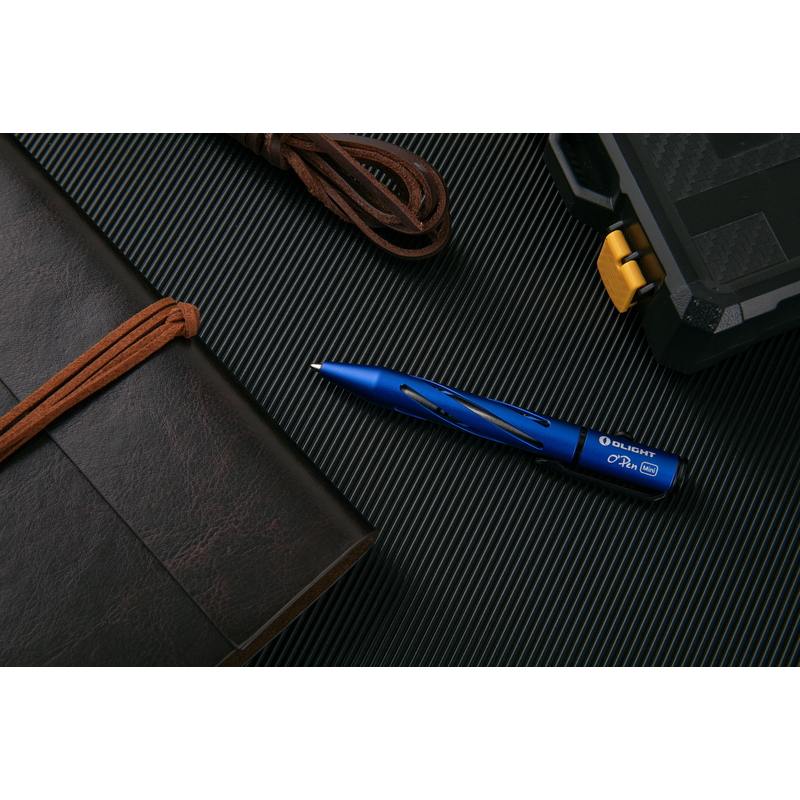 Taktické pero Olight OPEN mini blue – limitovaná edice 33