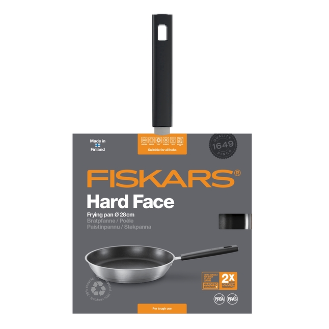 Pánev FISKARS Hard Face z nerezové oceli, 28 cm 4