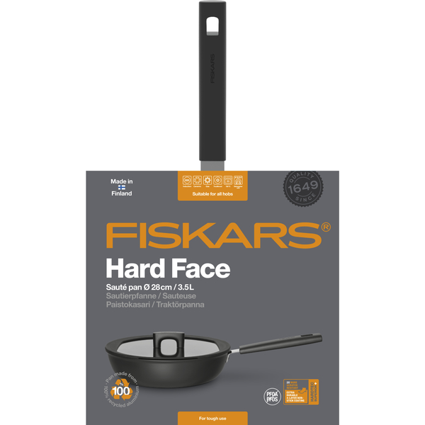 Pánev s poklicí FISKARS Hard Face, 28 cm, 3,5l 11