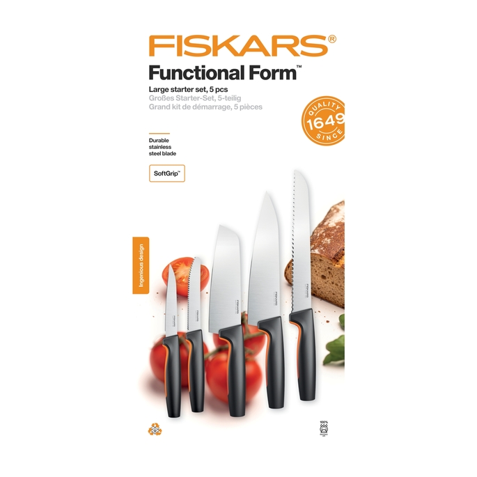 Sada nožů FISKARS Functional Form, 5ks 1