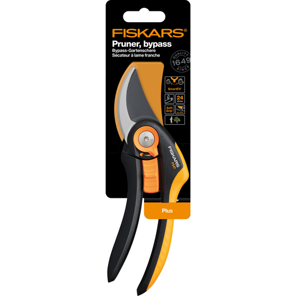 Dvoučepelové zahradní nůžky FISKARS Plus P541 2