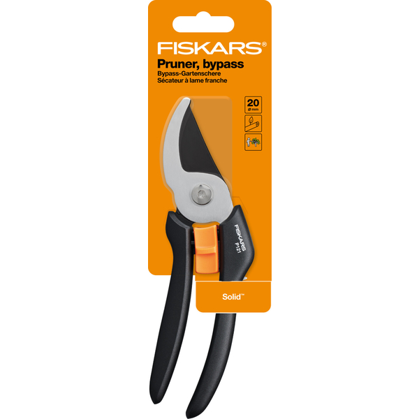 Dvoučepelové zahradní nůžky FISKARS Solid P121 1