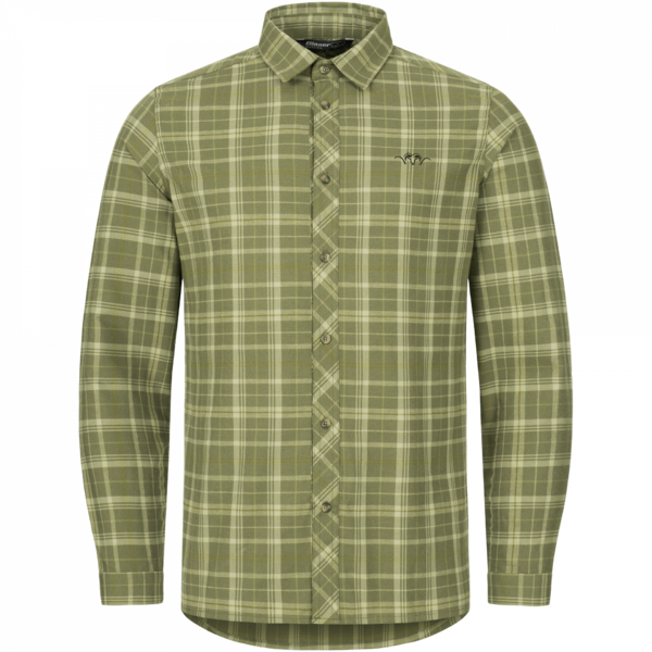Pánská košile Blaser HunTec TF Shirt 21 Olive-Beige dlouhý rukáv