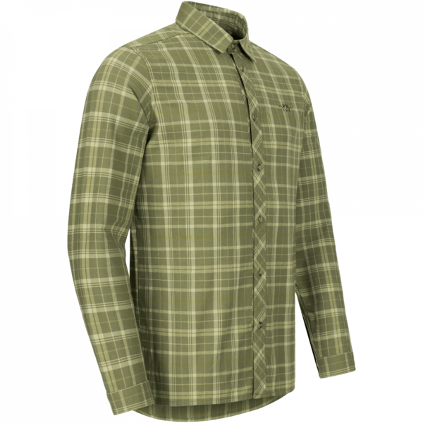 Pánská košile Blaser HunTec TF Shirt 21 Olive-Beige dlouhý rukáv 2