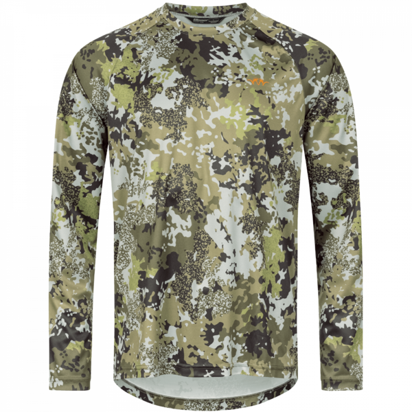 Pánské funkční triko Blaser Long Sleeve Shirt HunTec Camouflage – dlouhý rukáv