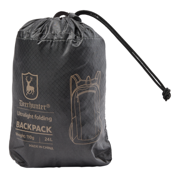 Skládací batoh Deerhunter černý – 24 litrů 2