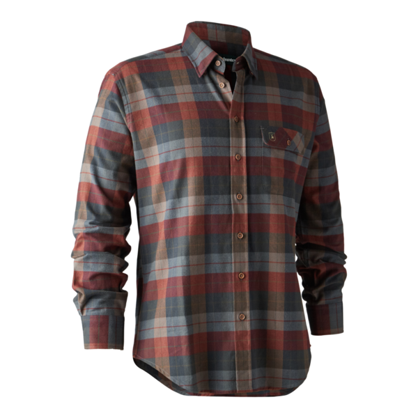 Pánská lovecká košile Deerhuter Ryan - Brown Check