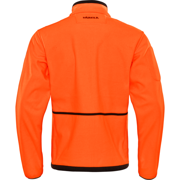 Pánská fleecová bunda Härkila Kamko Hunting Green / Orange Blaze 3