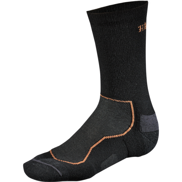 Celoroční ponožky Härkila Wool II Black