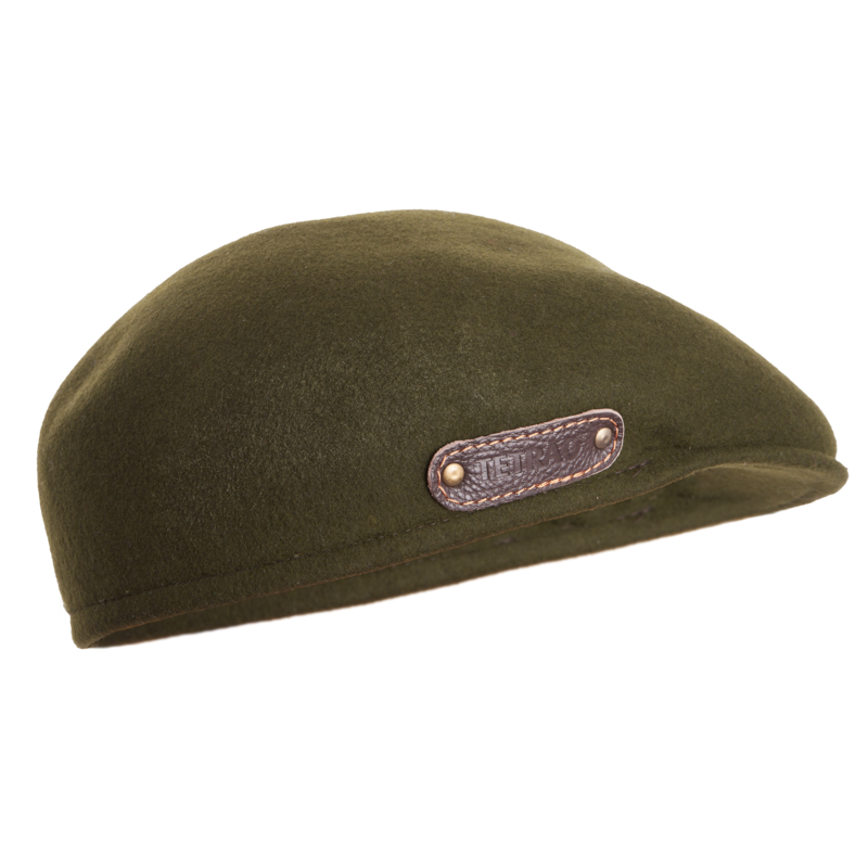 Myslivecká flat cap čepice TETRAO zelená