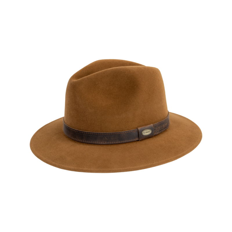 Lovecký klobouk TETRAO Exclusive zajíc - hnědý