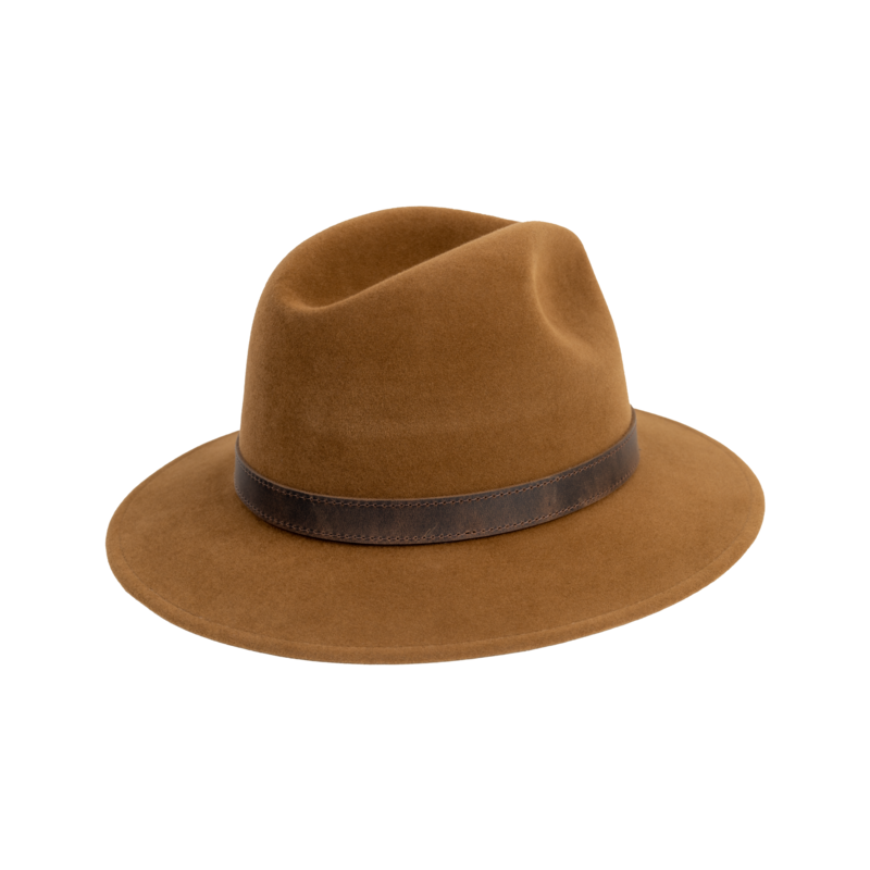 Lovecký klobouk TETRAO Exclusive zajíc - hnědý 1