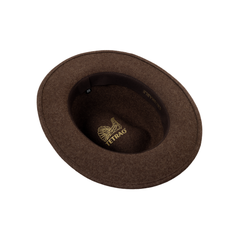 Lovecký klobouk TETRAO melanž UNI - hnědý 3
