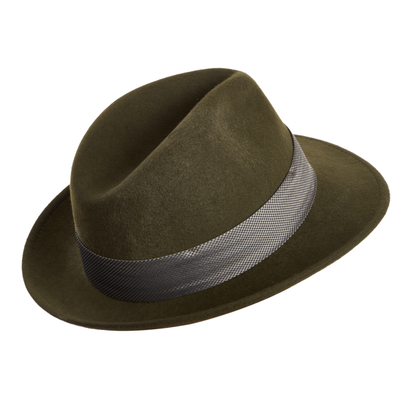 Lovecký klobouk TETRAO - se stuhou zelený 1