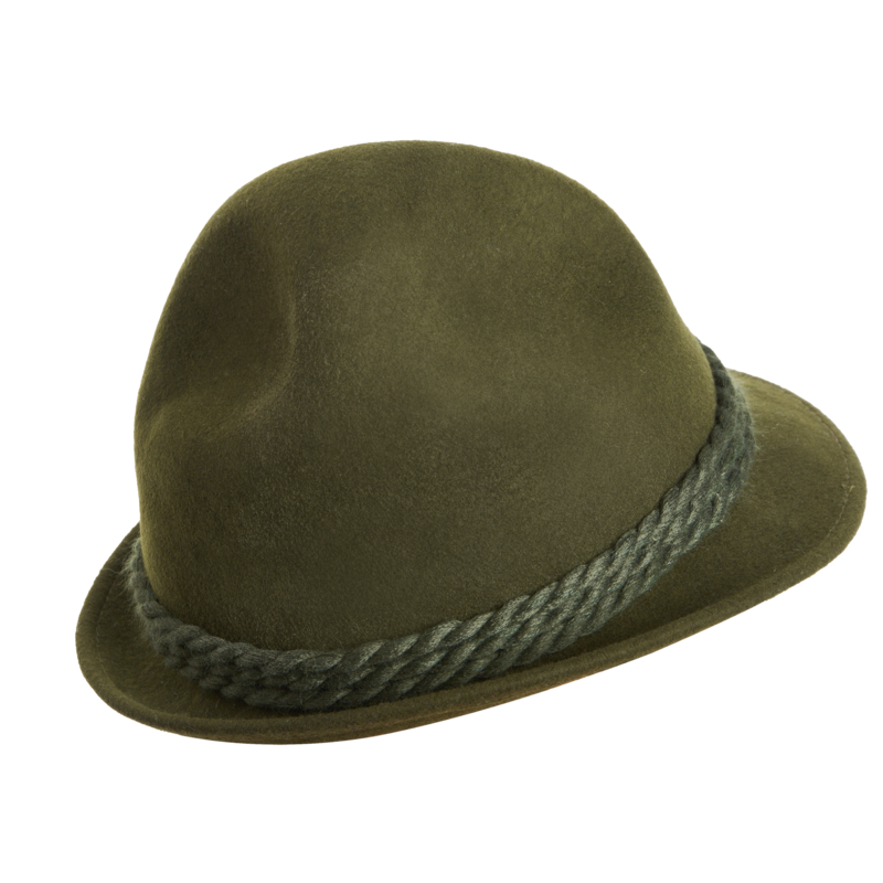 Lovecký klobouk TETRAO - tři zelené šňůrky uni 1