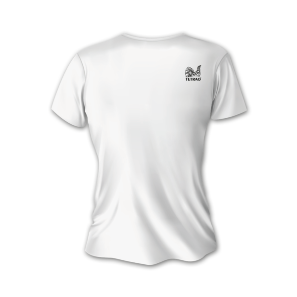 Dámské lovecké tričko TETRAO polovnicisrdcom - bílé 5