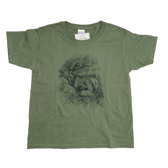 Dětské lovecké tričko TETRAO jelen