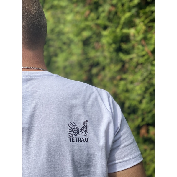 Pánské lovecké tričko TETRAO polovnicisrdcom - bílé 4