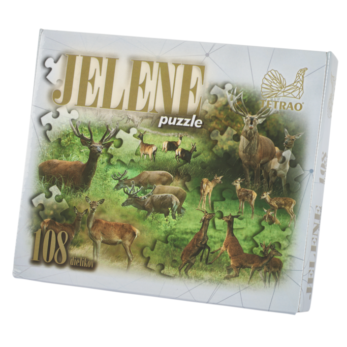 Lovecké puzzle TETRAO jeleny, 108 dílků 1