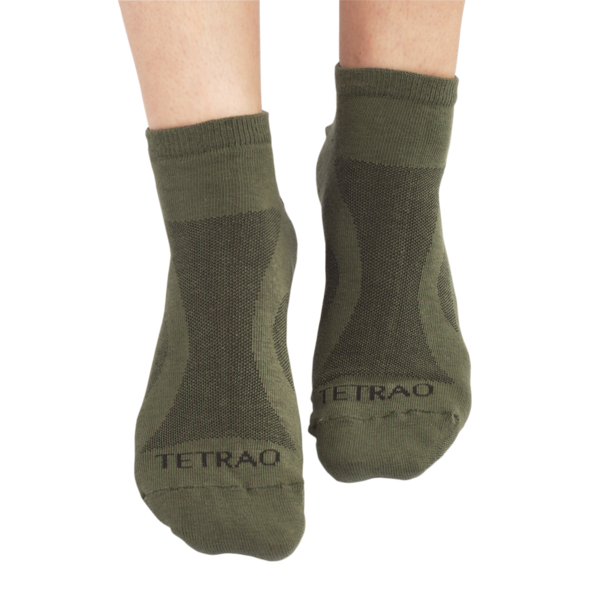 Ponožky na denní nošení TETRAO Light Short - zelené 1