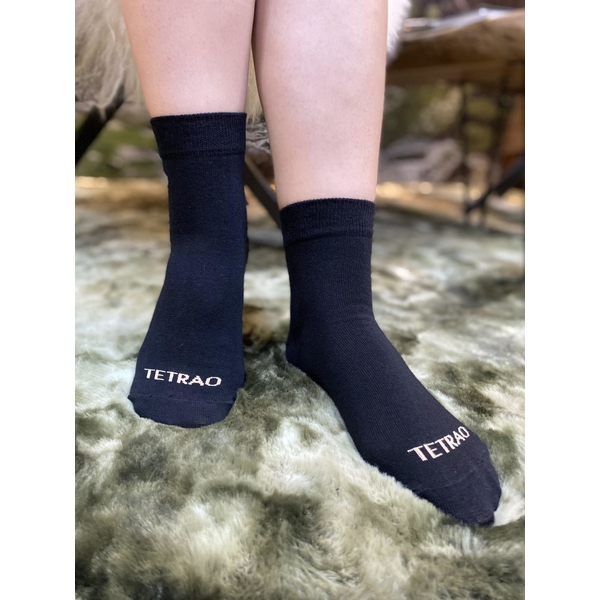 Veselé ponožky TETRAO černé s hlavou jelena 2